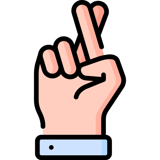 Finger finger lie crossed icon