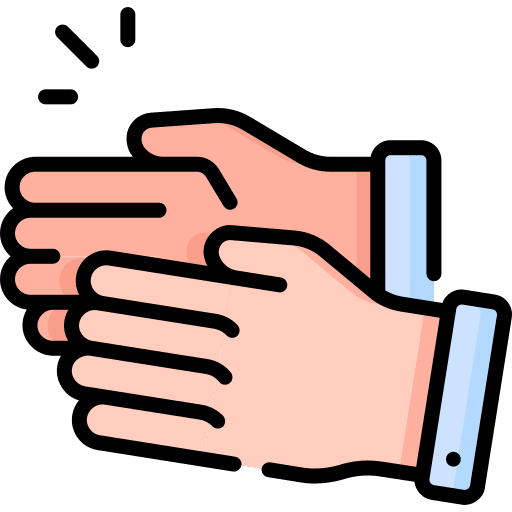 Clap congratulation hand clap icon Clap congratulation hand clap icon