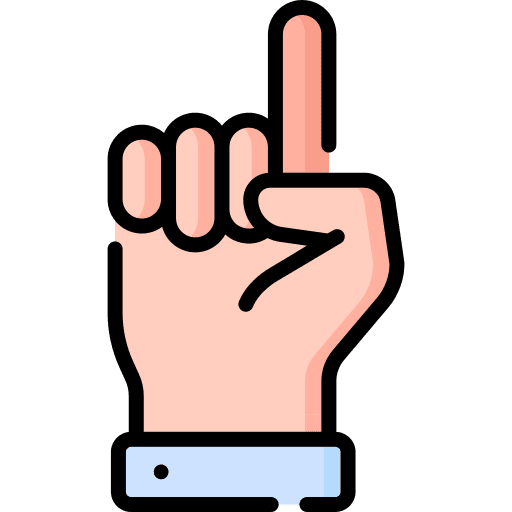 Up gesture up index icon Up gesture up index icon