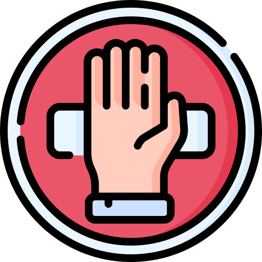 Stop sign not allowed stop sign hand icon Stop sign not allowed stop sign hand icon