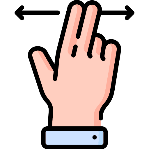 Swipe swipe touch screen finger icon Swipe swipe touch screen finger icon