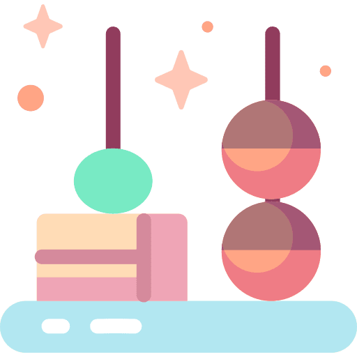 Canapes food and restaurant fattening food icon