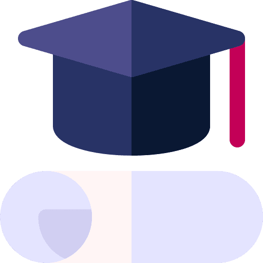 Graduate college diploma fashion icon