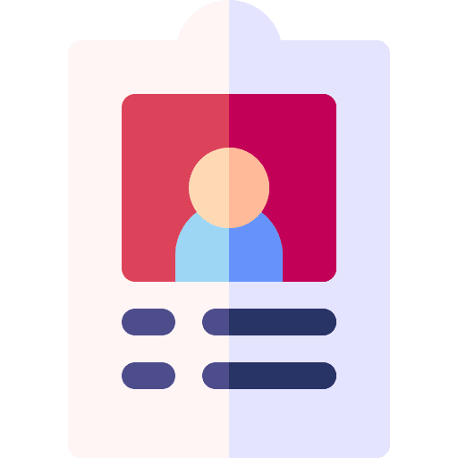 Id card user identification identity icon Id card user identification identity icon