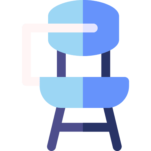 Chair chair education furniture and household icon Chair chair education furniture and household icon