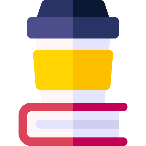 Coffee coffee break book drink icon Coffee coffee break book drink icon