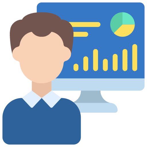 Data scientist analyst data scientist expert icon