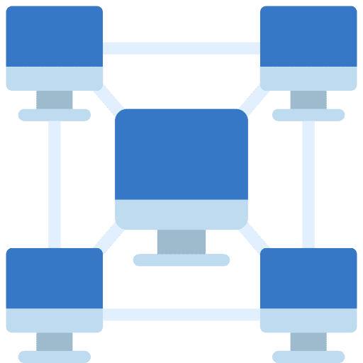 Computer networks network computing computers icon