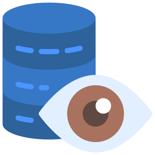 Data visualization visualize ui visualization icon