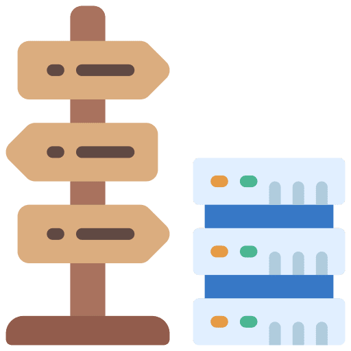 Ambiguity server database multimedia icon