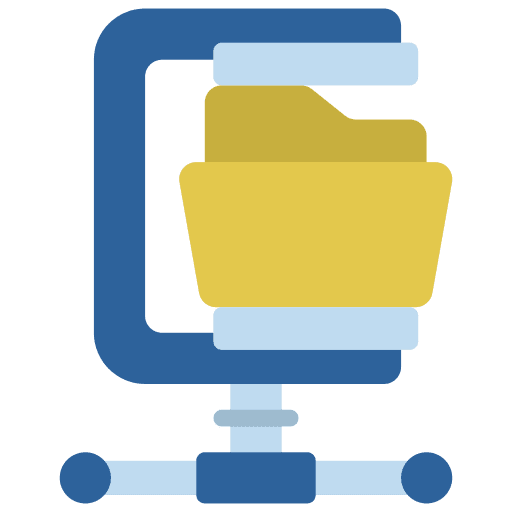 Compressed file files and folders interface compression icon