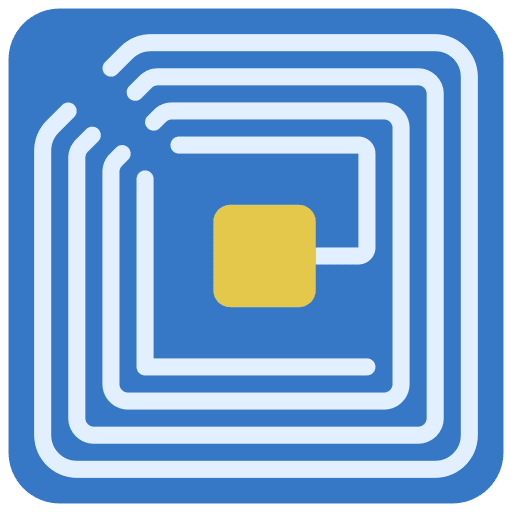 Aidc chip capture circuit icon