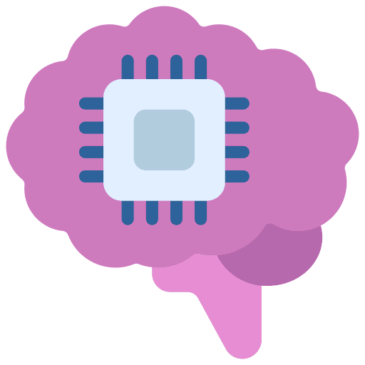 Machine learning learning algorithm electronics icon