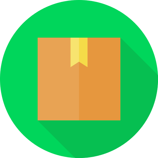 Box packaging shipping and delivery box icon
