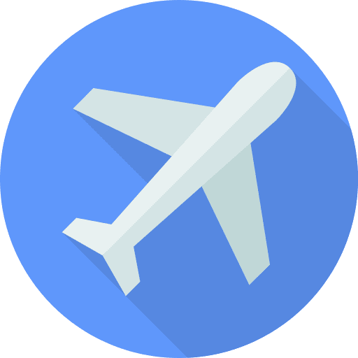Plane aeroplane transportation airline icon