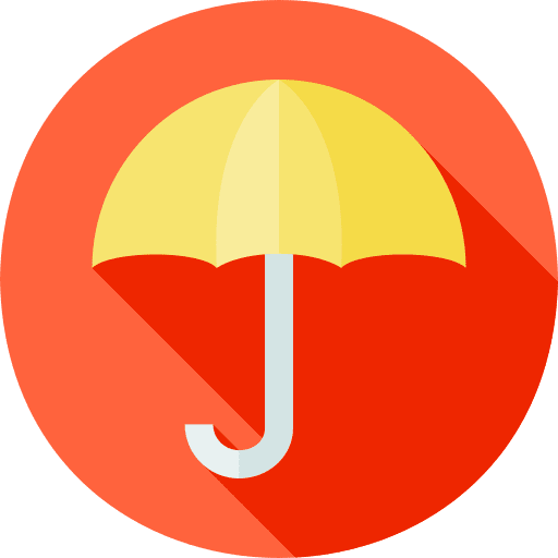 Umbrella rainy umbrella protection icon Umbrella rainy umbrella protection icon
