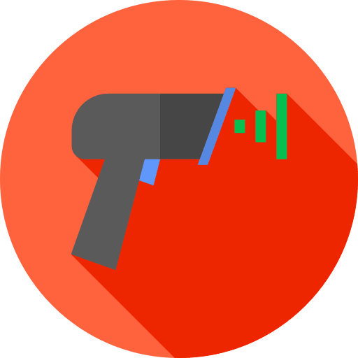 Barcode scanner code commerce and shopping scan icon Barcode scanner code commerce and shopping scan icon