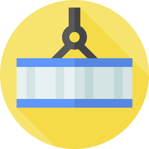 Container container delivery cabin icon Container container delivery cabin icon