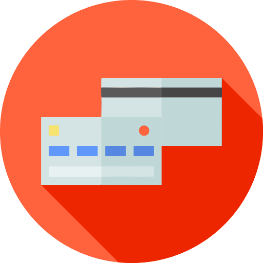 Credit card shipping and delivery money payment icon Credit card shipping and delivery money payment icon