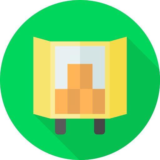 Delivery truck vehicle lorry box icon Delivery truck vehicle lorry box icon