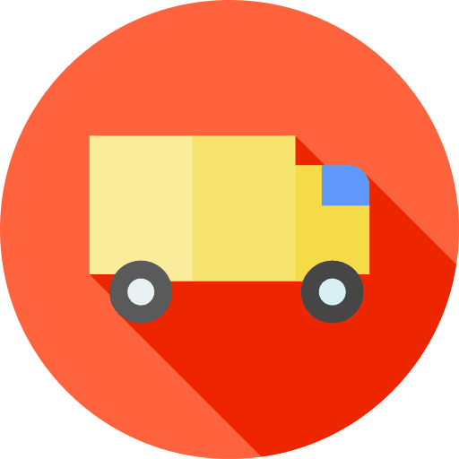 Delivery van cargo truck delivery truck transportation icon Delivery van cargo truck delivery truck transportation icon