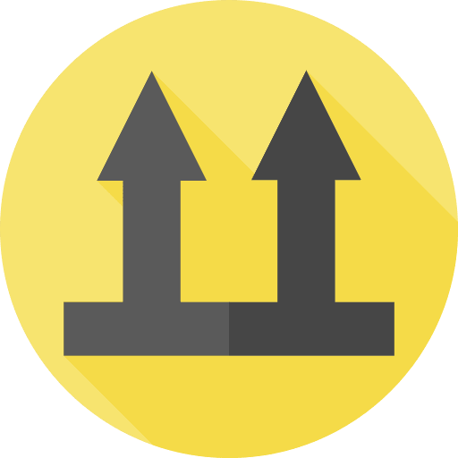 Upwards symbol direction up icon Upwards symbol direction up icon