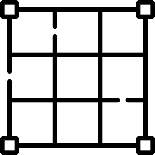 Grid options smart grid open menu icon