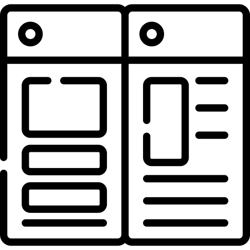 Multitask ui interface office icon