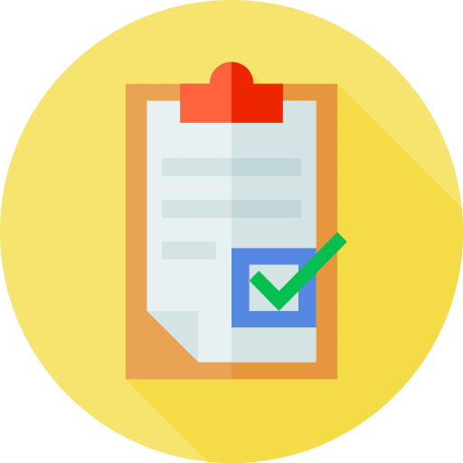 Testing file shipping and delivery document icon Testing file shipping and delivery document icon