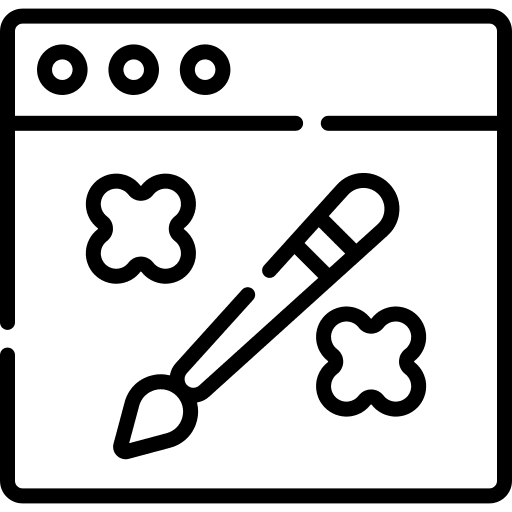 Web development design web development web design icon