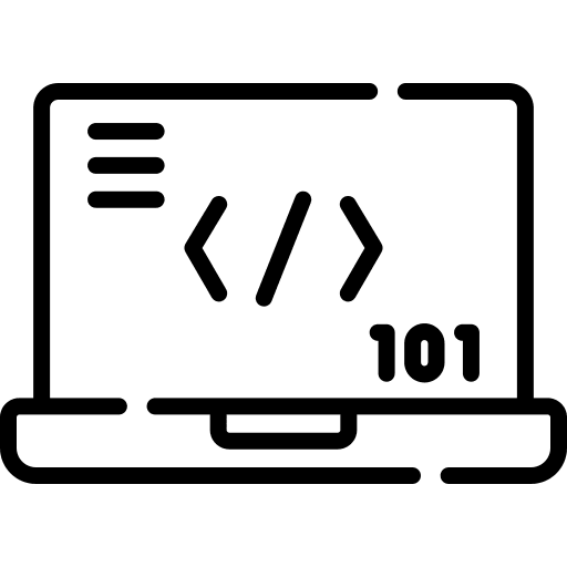 Coding coding seo and web laptop icon Coding coding seo and web laptop icon