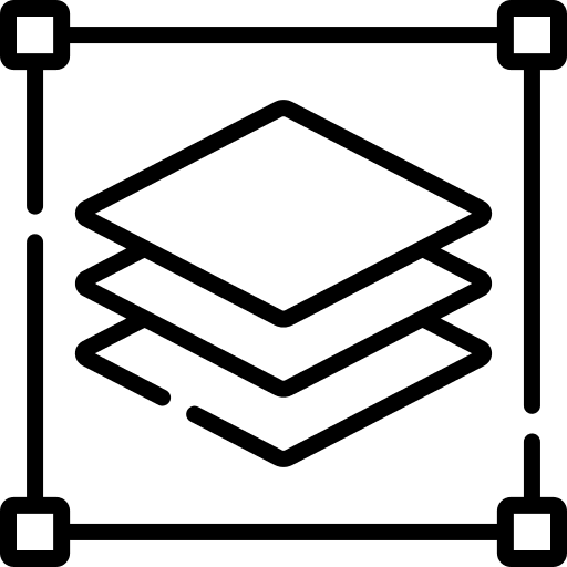 Layers art and design overlay layer icon Layers art and design overlay layer icon