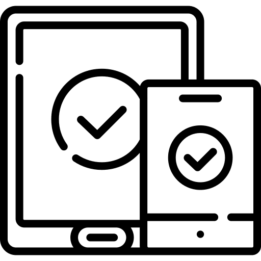 Responsive seo and web responsive tablet icon Responsive seo and web responsive tablet icon