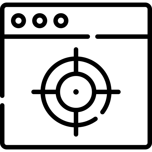 Target dart target business icon Target dart target business icon