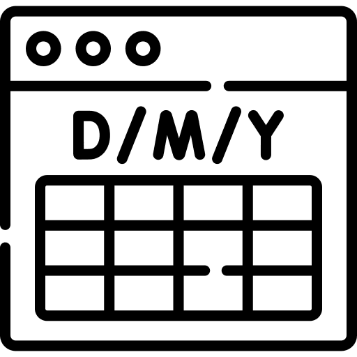 Calendar schedule interface time icon Calendar schedule interface time icon