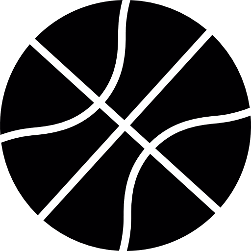 Basketball silhouette sports ball sports ball icon