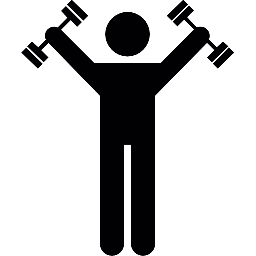 Dumbbells exercise dumbbells exercise sports icon