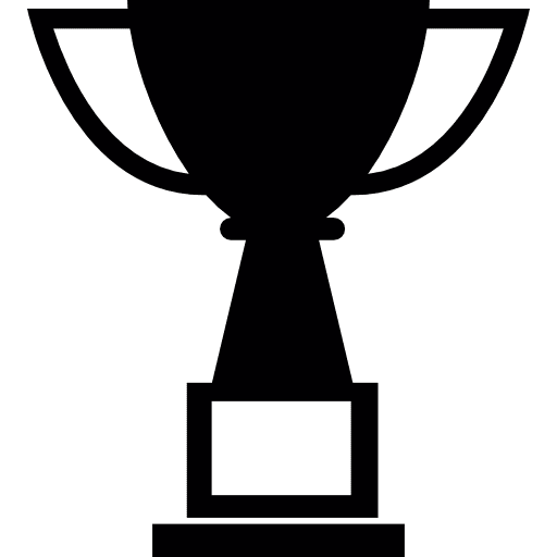 Champions cup football trophy cup winners icon