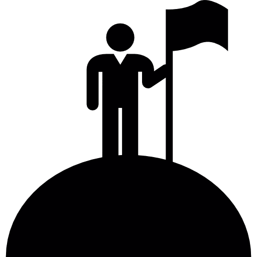 Golfer in green golfing sports green icon