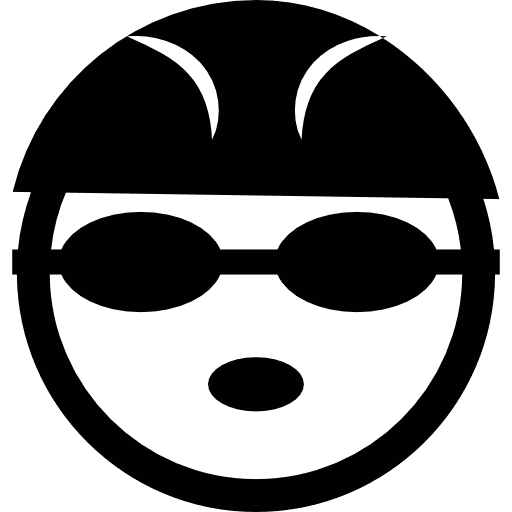 Cyclist helmet sports helmet bicycle icon