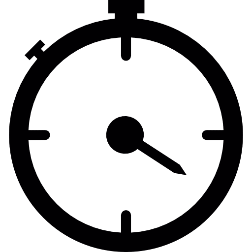 Chronometer running record clock chronometer icon