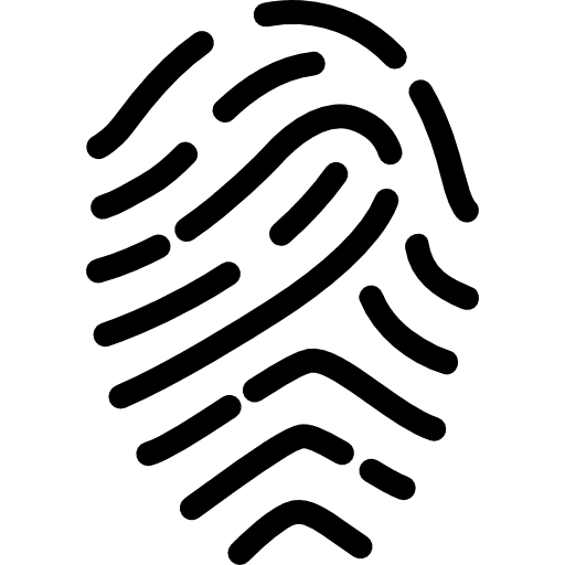 Fingerprint outline variant fingerprints signs fingerprint outline icon Fingerprint outline variant fingerprints signs fingerprint outline icon
