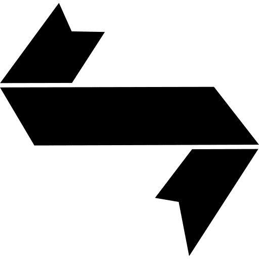 Ribbon banner folding banners shapes icon Ribbon banner folding banners shapes icon