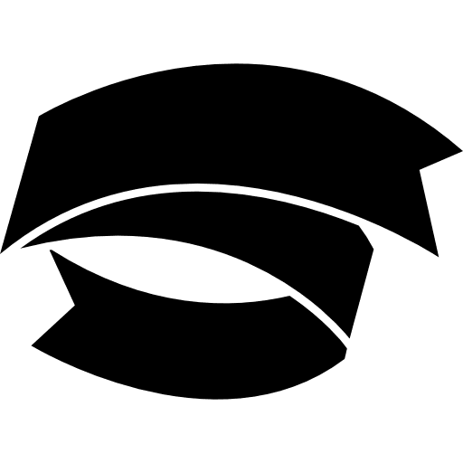 Ribbon black textile banner banner textile object icon Ribbon black textile banner banner textile object icon