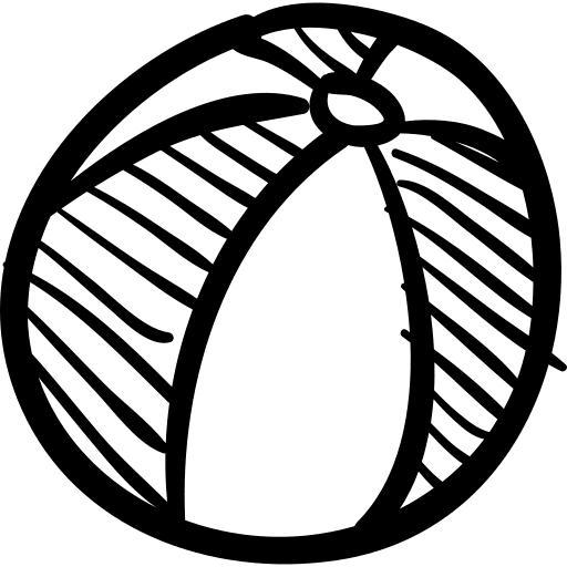 Ball spherical toys balls icon