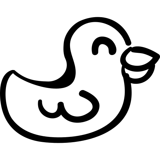 Toy duck duck animals ducks icon