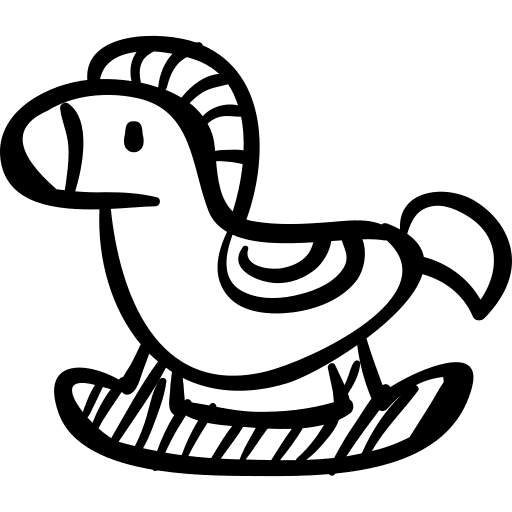 Animal chairs horses animals icon