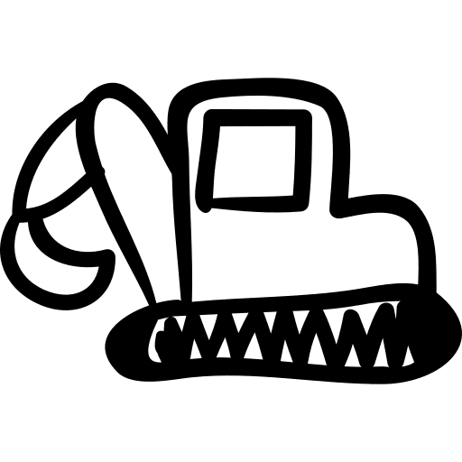 Tool cranes machine crane icon