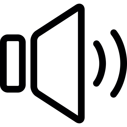Sound sounds unmute speaker icon