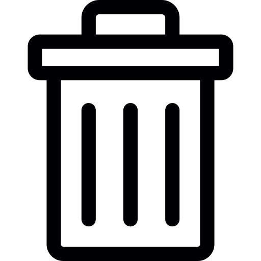 Recycling bin garbage can recycling bin recycle bin icon